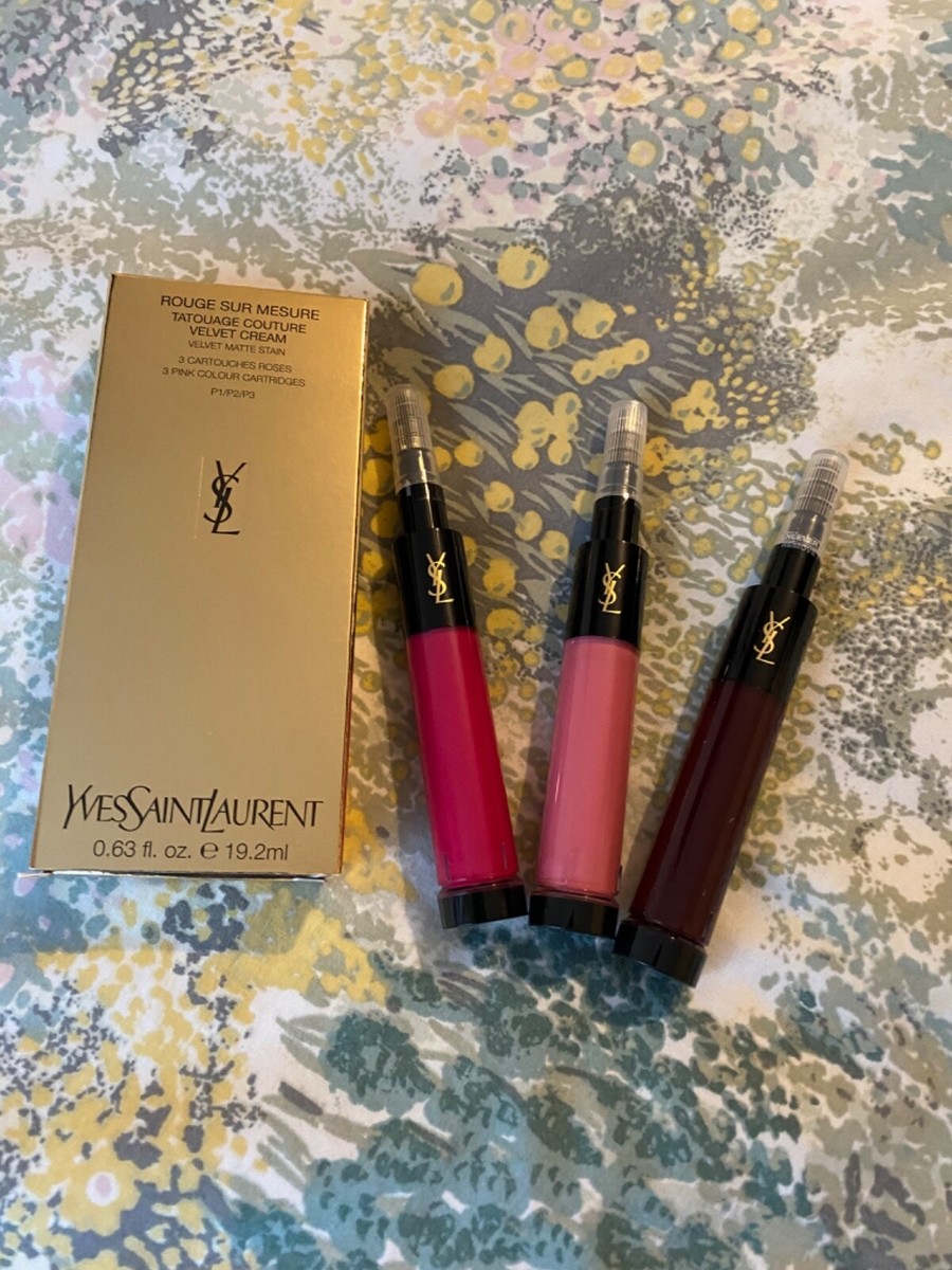 YSL Ruge Sur Mesure pink Colours Cartridges (Hard to Find) UK