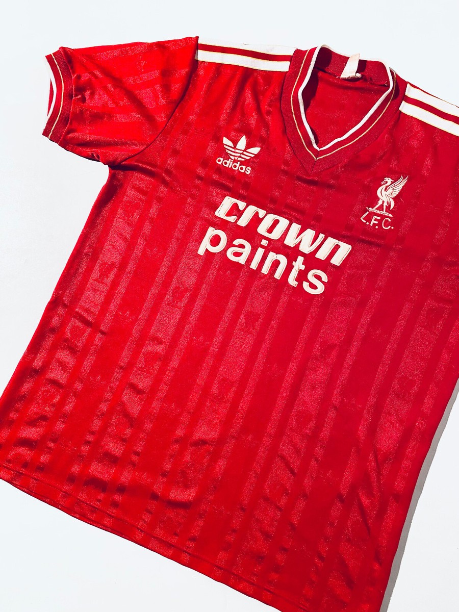 Liverpool Adult S Home Football Shirt 1985 - 1987 Adidas / Crown 