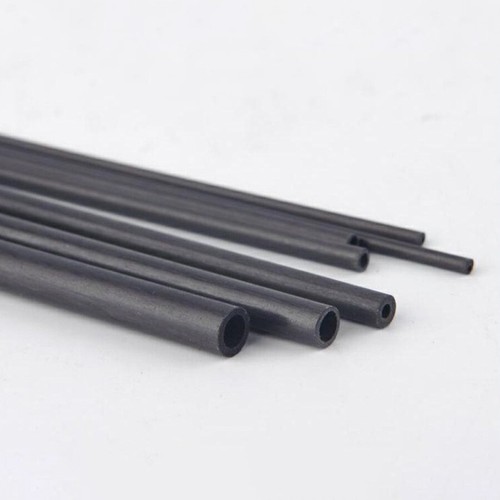 Round/Square Black Carbon Fiber Solid Rod Hollow Tube Many Sizes For RC Airplane - Picture 11 of 17