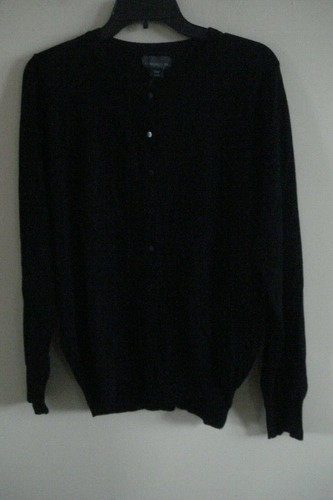 Damas Suéter Botón Frontal Talla XL Negro Nuevo con Etiquetas - Imagen 3 de 4