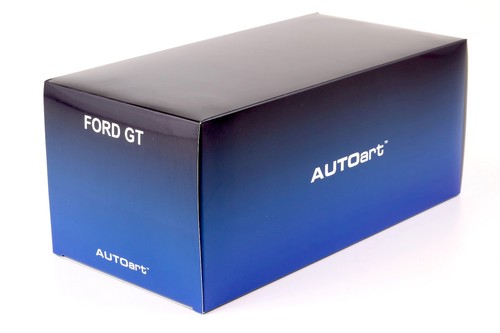 1:18 AUTOart Ford Gt 2022 64 Heritage Edizione Holman Moody Oro Bianco Rosso - Imagen 5 de 5