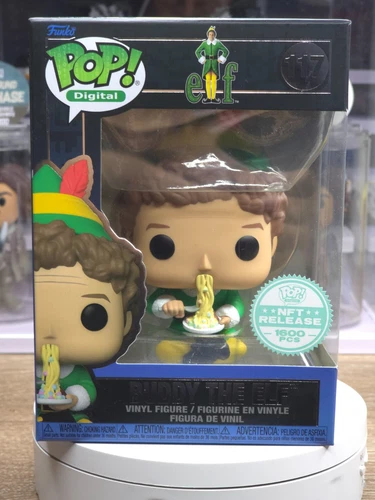 117	Buddy The Elf eating Noodles (Elf) Digital Release PCS Movies Funko Pop