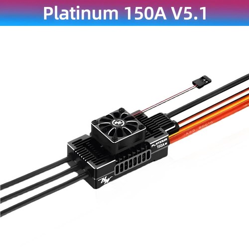 HOBBYWING Platinum 25A 40A 80A 120A 150A 180A 260A Brushless ESC for RC Plane - Bild 14 von 17