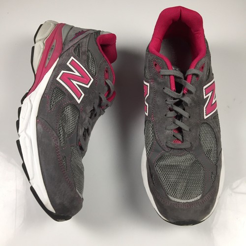 New Balance Womens 990v3 Komen W990KM3 Gray Pink Running Shoes 11 B Made in USA | eBay
