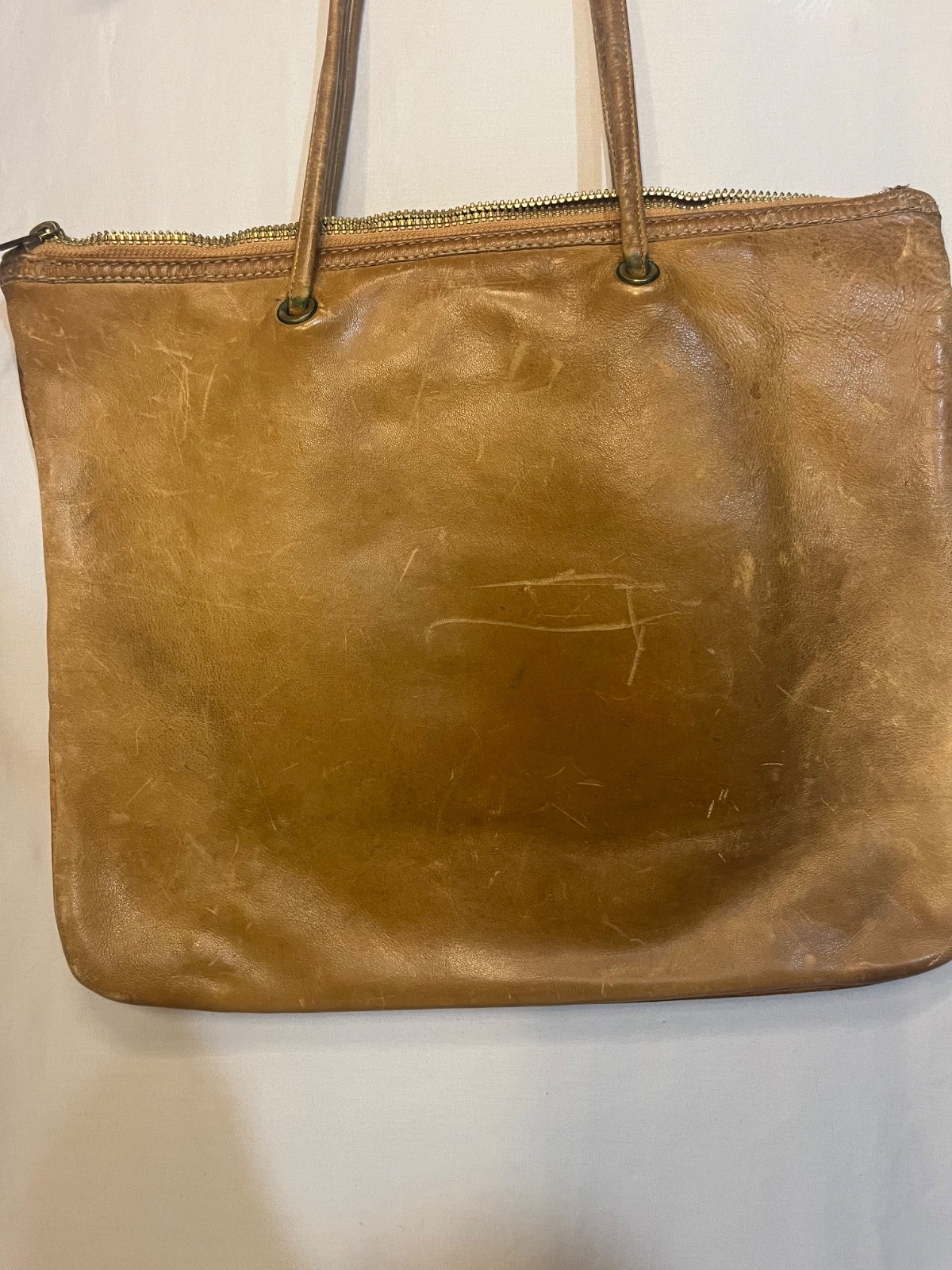 Vintage 1960 Lee Stemer Genuine Leather Tote Bag thumbnail 2