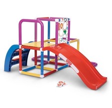 Fisher-Price Climbing Jungle Gym Play Set with Toss Game age 2 55lb 25kg 