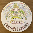 PAUL McCARTNEY PRESS 10” VINYL SINGLE CIRCULAR FOLD-OUT SLEEVE EXCELLENT BEATLES