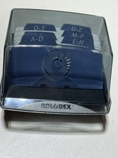 NeW NOS Vintage Rolodex XR-042 Flip Case Organizer Cards Small Compact Desktop