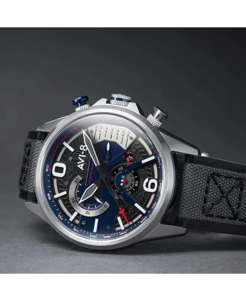 AVI-8 Men Analog Quartz Casual Watch Classic Dress Multicolor Dial Waterproof Ro - Image 3 of 4