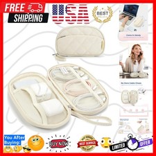 Cord Organizer Travel Cable Bag, Compact Tech Electronic Organizer Travel Cas...