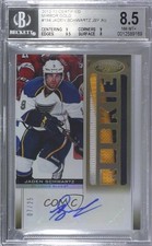2012-13 Certified Freshman Fabrics Mirror Gold 7/25 Jaden Schwartz BGS 8.5 0d7y