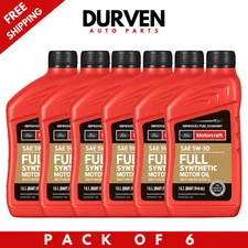 Motorcraft SAE 5W-30 Full Synthetic Engine Motor Oil Ford XO5W30Q1FS (6 Quarts)