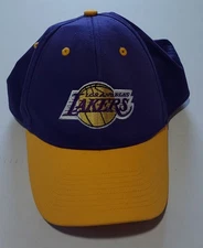 Vintage NBA LA Lakers Hat Drew Pearson Marketing OS Snap Back 