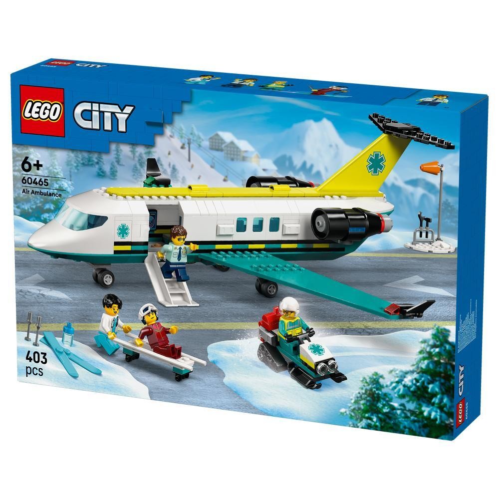 LEGO City Emergency Air Ambulance 60465 NEW 2025 PRE-ORDER