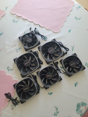Montech King 95 Pro (6) RGB Case Fans Only Bundle: 120MM 140MM Forward & Reverse