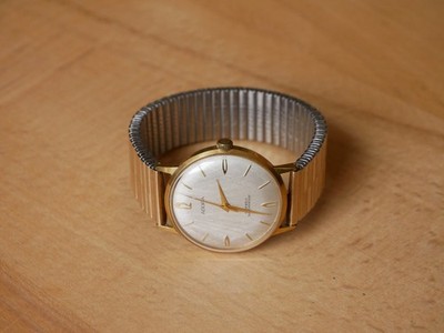 Adora 17 Jewels Armbanduhr Shockproof Rolled Gold - Made in Germany