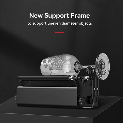 Grabador láser ATOMSTACK A10 Pro 10W, rodillo giratorio R3 PRO, juego de asistencia de aire F30 - Imagen 36 de 52