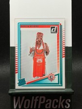 2025 Panini Donruss WNBA - Rated Rookie Saniya Rivers #92 (RC)