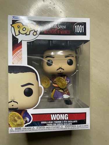 Funko Pop! Wong #1001 Doctor Strange Multiverse of Madness New! FREE SHIP #A1