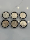 1940-1945 AU/BU Walking Liberty Half Dollar Lot 6 $3FV