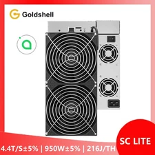 Goldshell SC Lite 4.4TH/s 950W Siacoin Miner Crypto Mining Machine New Released