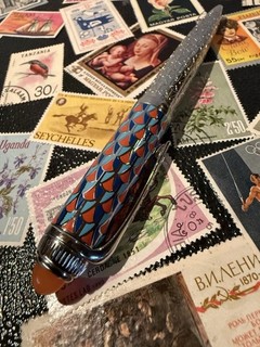 Bolígrafo Cartier Naranja Top Multicolor Edición Especial Coleccionable.