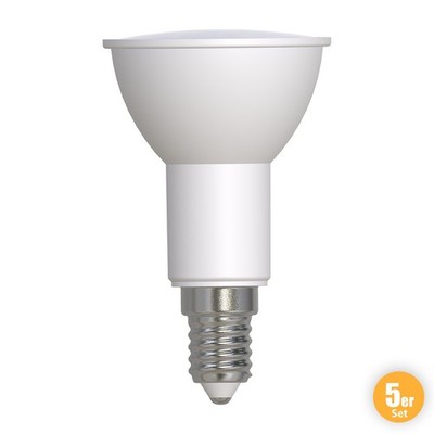 I-Glow LED-Leuchtmittel, JDR E14 - 5er-Set