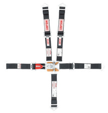 Simpson Racing 29025bk Quarter Midget 5-point Harness Pull-down Wrap-around -
