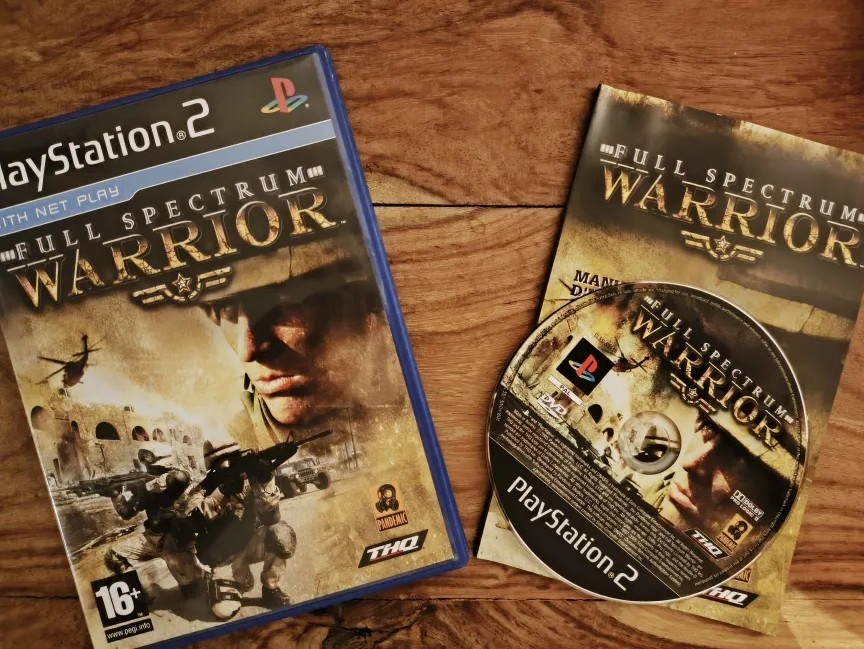 Playstation 2 / PS2 - Full Spectrum Warrior - FR / PAL - Complet
