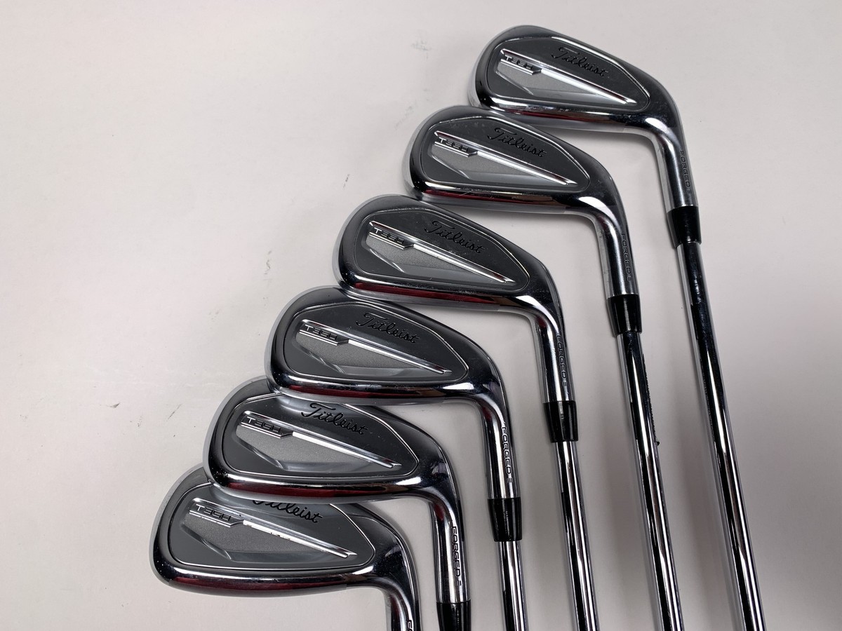 Titleist 2023 T350 Iron Set 5-PW NS Pro 880 AMC Regular Steel Mens 
