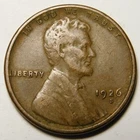 1926 S Lincoln Wheat Cent Penny F-VF   "Actual Coin Pictured"