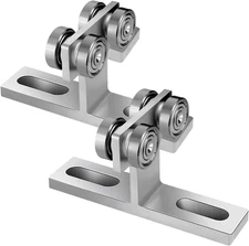 4 Wheel Trolley Assembly for 1-5/8 Strut Channel Electric Hoist Roller 1000 lbs