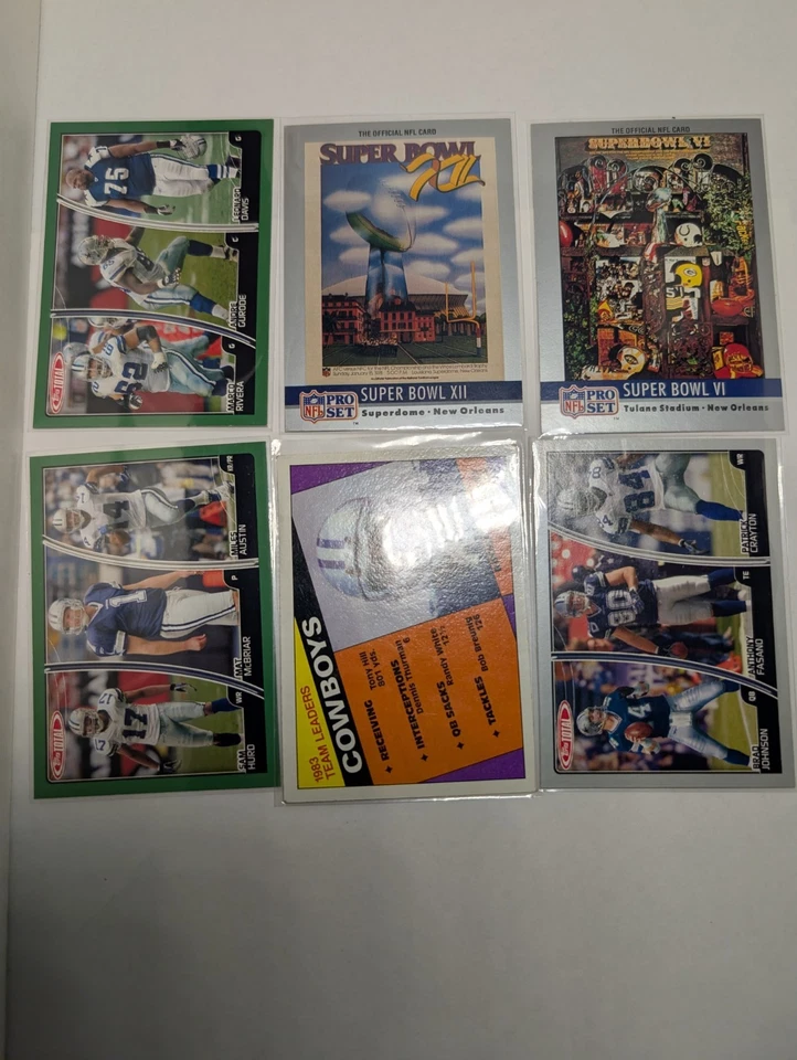 DALLAS COWBOYS - FOOTBALL CARDS - YOU PICK CARDS YOU WANT - Image 2 of 4