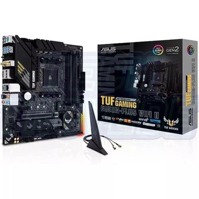 ASUS TUF GAMING B550M-PLUS (WI-FI) Motherboard DDR4 mATX PCIe 4.0 2.5G Ethernet
