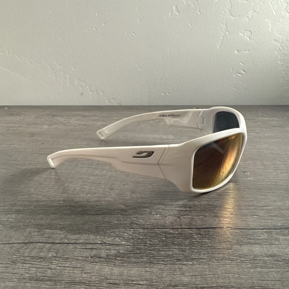 Gafas de sol Julbo Rookie blancas plateadas cuadradas SOLO MARCOS hechas en Rumania Foto 2 de 4