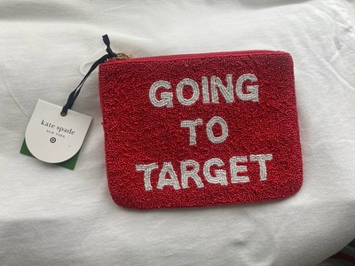 Going to Target Beaded Clutch - kate spade new york x TargetRed/White