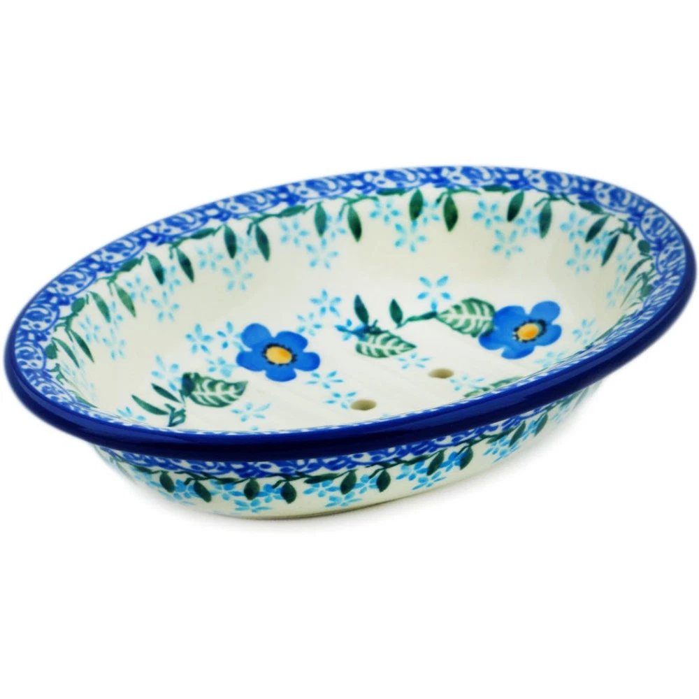 6" Soap Dish - Blue Joy - Thumbnail 2