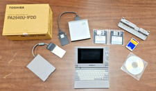 Toshiba Libretto 100CT W/ Port Expander, Floppy Reader NOT TESTED