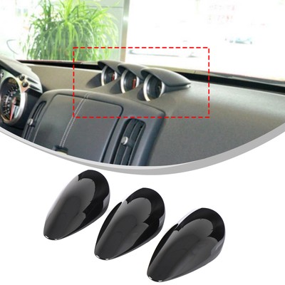 Car Center Instrument Clock Top Cover For Nissan 370Z 400Z 2009-24 Glossy Black
