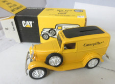 DIE CAST BANK 1932 ERTL FORD PANEL BANK CATERPILLER  674-H