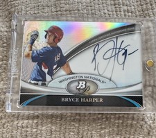 2011 Topps Platinum Rookie RC Auto #BPA-BH Bryce Harper