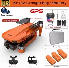 KF102 4K GPS Drone Dual HD Camera 2-Axis Gimbal WIFI FPV Foldable Quadcopter
