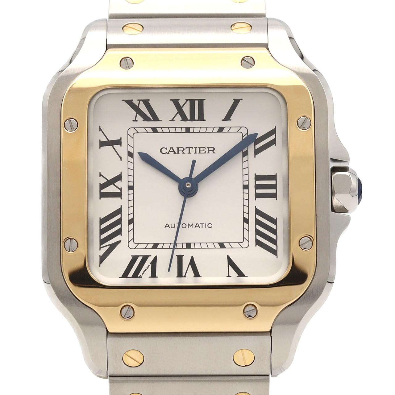 Cartier Santos de Cartier MM Two-tone