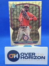 Marketplace image: 2023 Bowman Chrome Christian Vaquero  Superfractor 1/1 Nationals RC