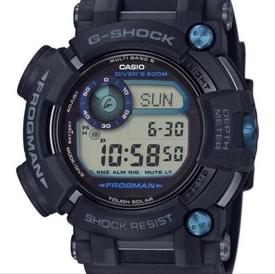 CASIO G-SHOCK GWF-D1000B-1JF Blau Master of G FROGMAN 6 Herrenuhr Neu in Box