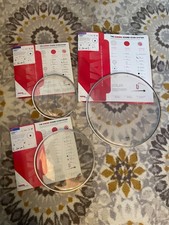 Evans Hydraulic Clear tom drum heads 8/10/14 NIB