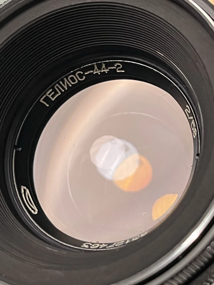 Helios-44-2 58mm f/2 (MMZ 1983) - Gray-Blue Coating + GUM Moscow Receipt - Imagen 4 de 4