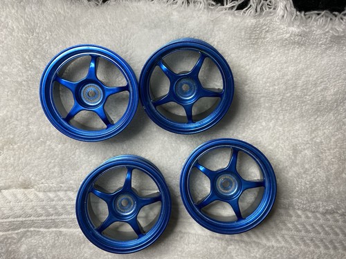 Tamiya 1/10 Metallic Blue Touring Car Wheels