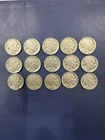 Lot Of 15 Buffalo Nickels