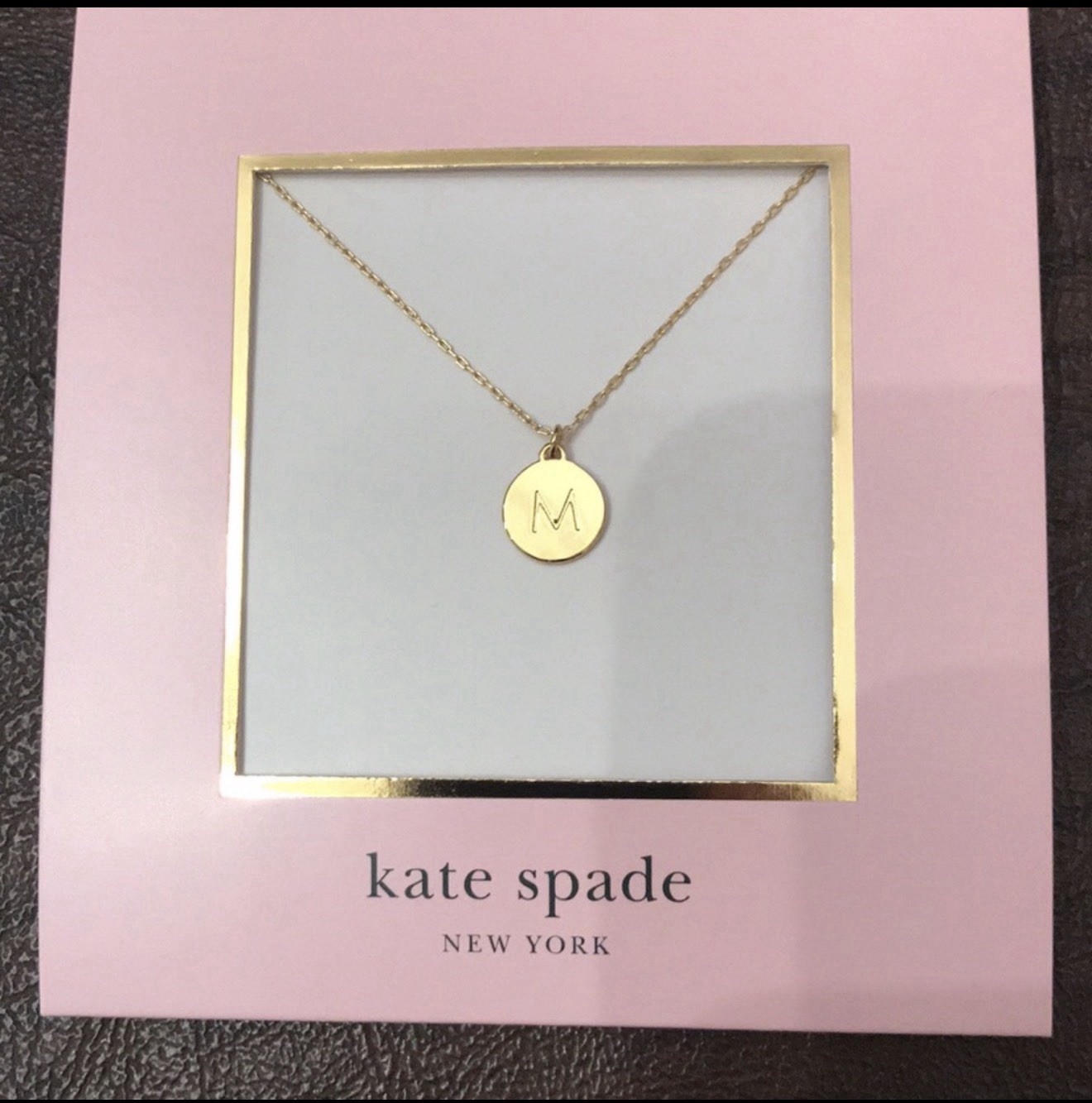 Kate Spade Necklace Initial 